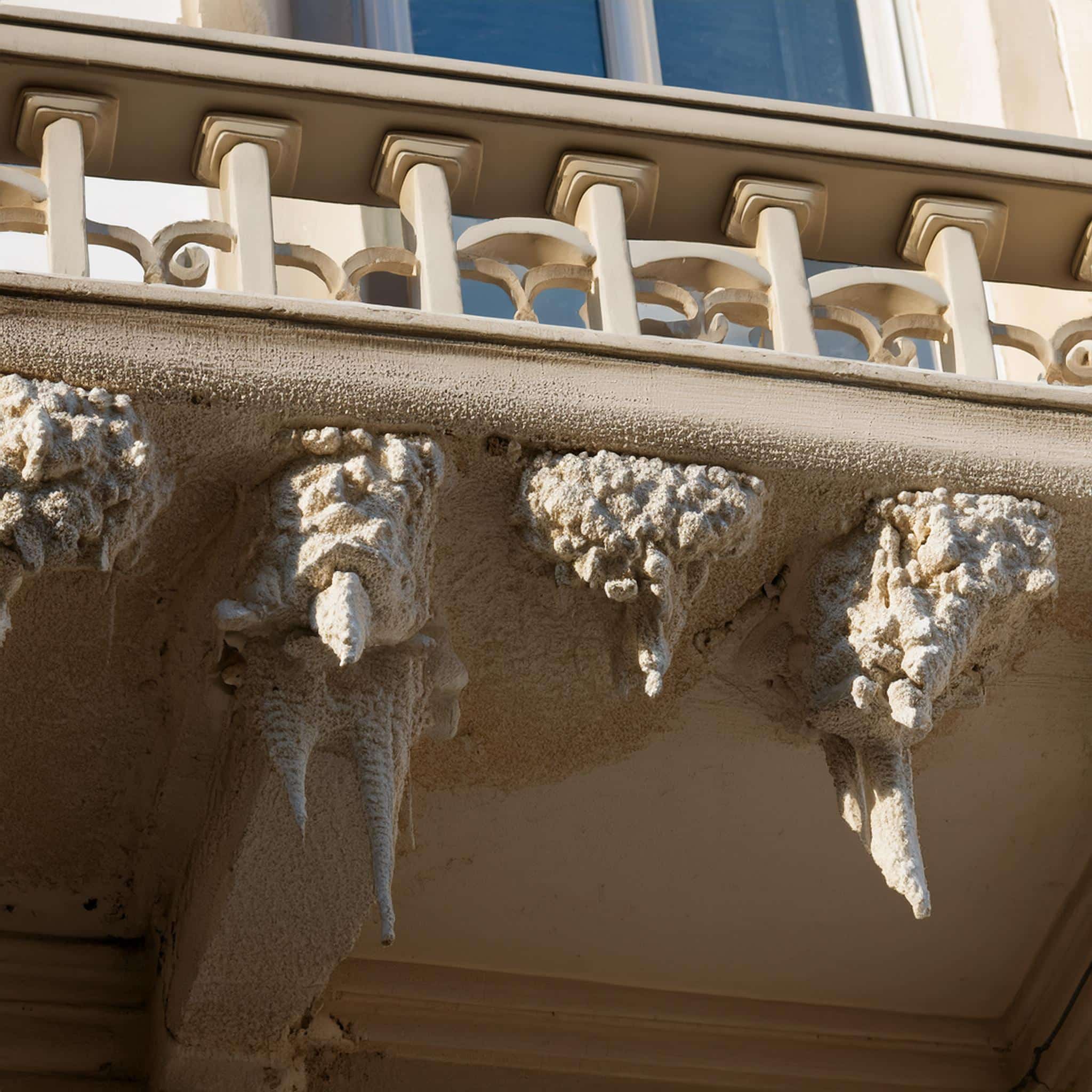 Stalactite Balcon Groupe Expert Batiment France Stalactite Balcon
